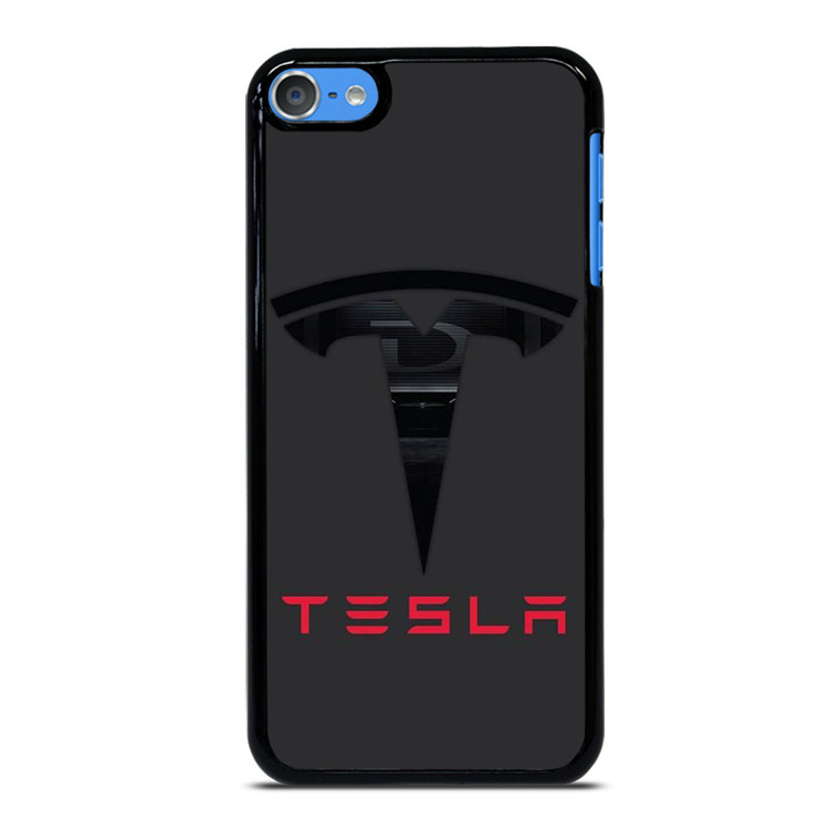 TESLA SILHOUETTE LOGO iPod 7 Case Cover