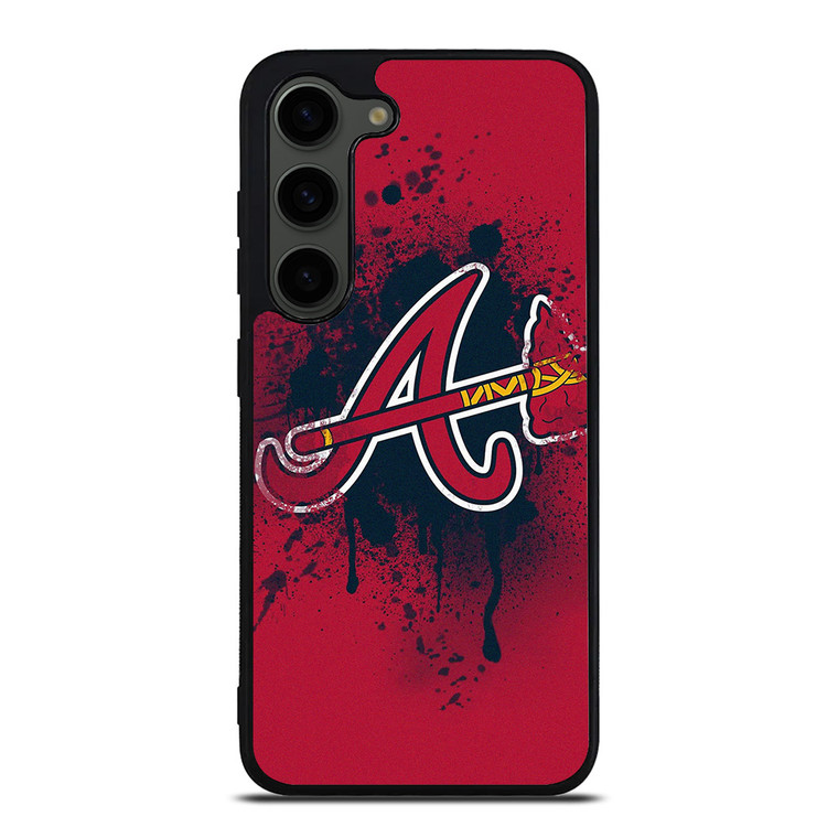 ATLANTA BRAVES BRUSHED SYMBOL Samsung Galaxy S23 Plus Case Cover