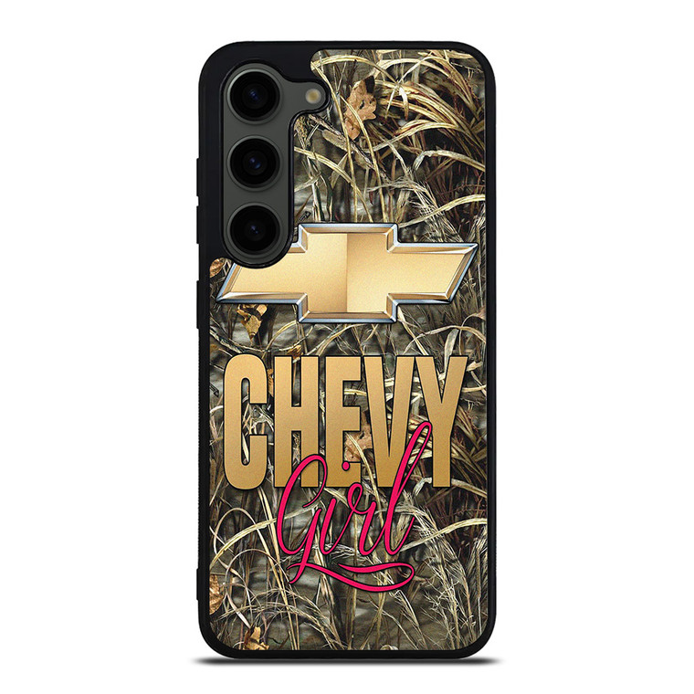 CHEVY GIRL CHEVROLET CAMO Samsung Galaxy S23 Plus Case Cover