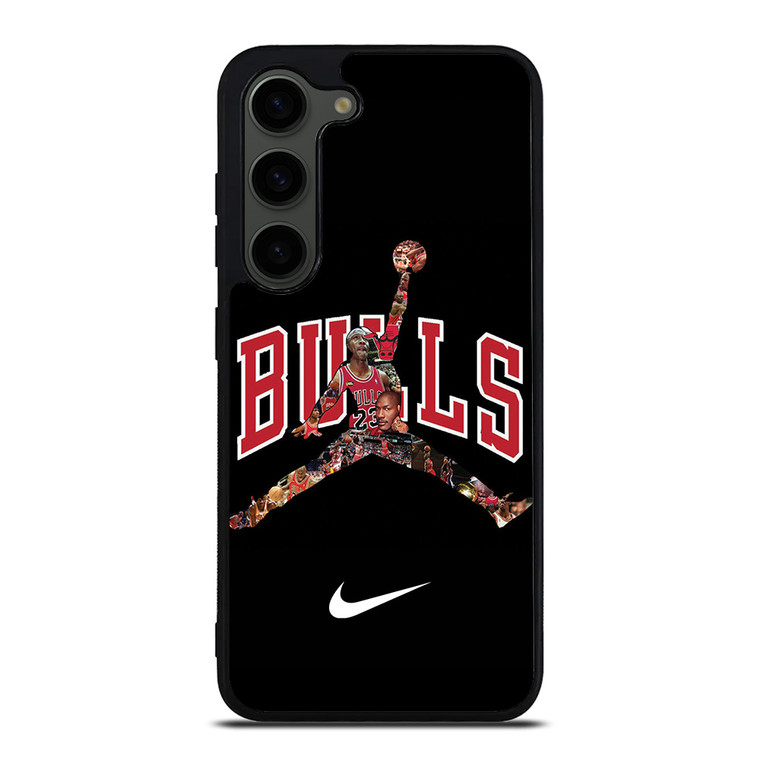 CHICAGO BULLS MICHAEL JORDAN JUMP NIKE Samsung Galaxy S23 Plus Case Cover