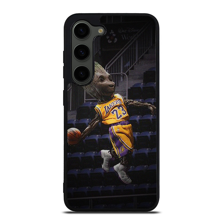 GROOT LEBRON JAMES LA LAKERS NBA Samsung Galaxy S23 Plus Case Cover