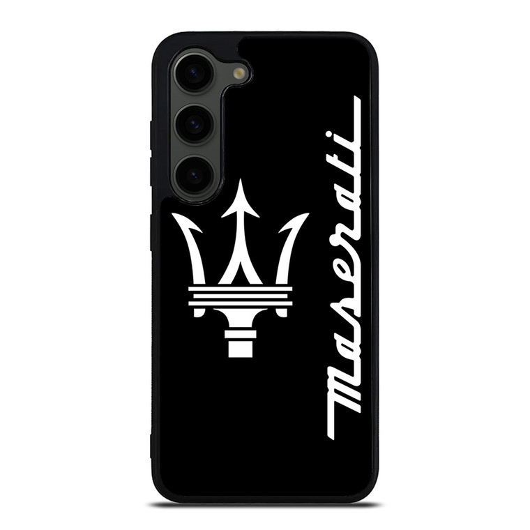 MASERATI LOGO VERTICAL Samsung Galaxy S23 Plus Case Cover
