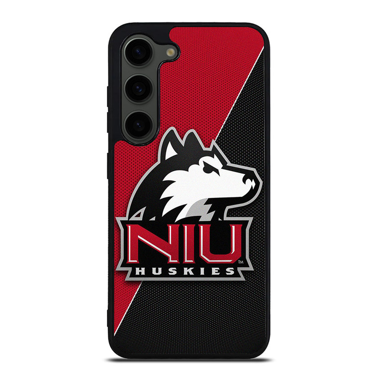 NIU NORTH ILLINOIS HUSKIES CARBON LOGO Samsung Galaxy S23 Plus Case Cover NIU NORTH ILLINOIS HUSKIES CARBON LOGO Samsung Galaxy S23 Plus Case Cover