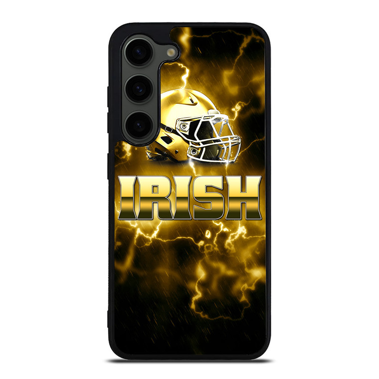 NOTRE DAME IRISH HELMET GOLD Samsung Galaxy S23 Plus Case Cover