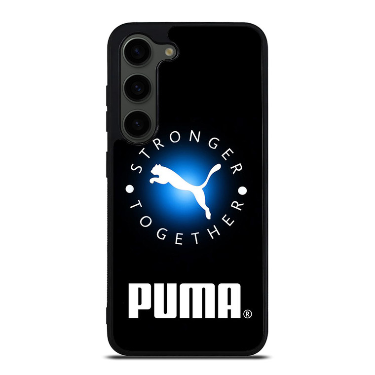 PUMA STRONGER TOGETHER LOGO Samsung Galaxy S23 Plus Case Cover