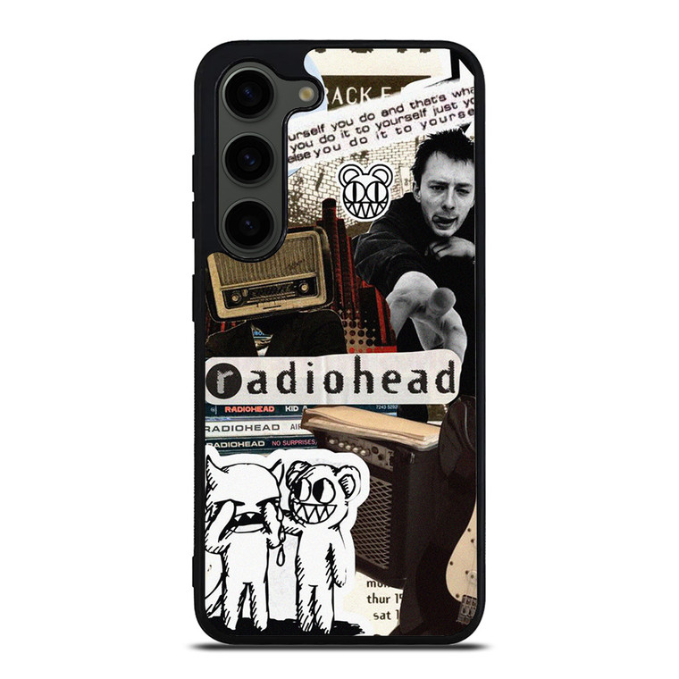 RADIOHEAD THOM YORK COLLAGE Samsung Galaxy S23 Plus Case Cover