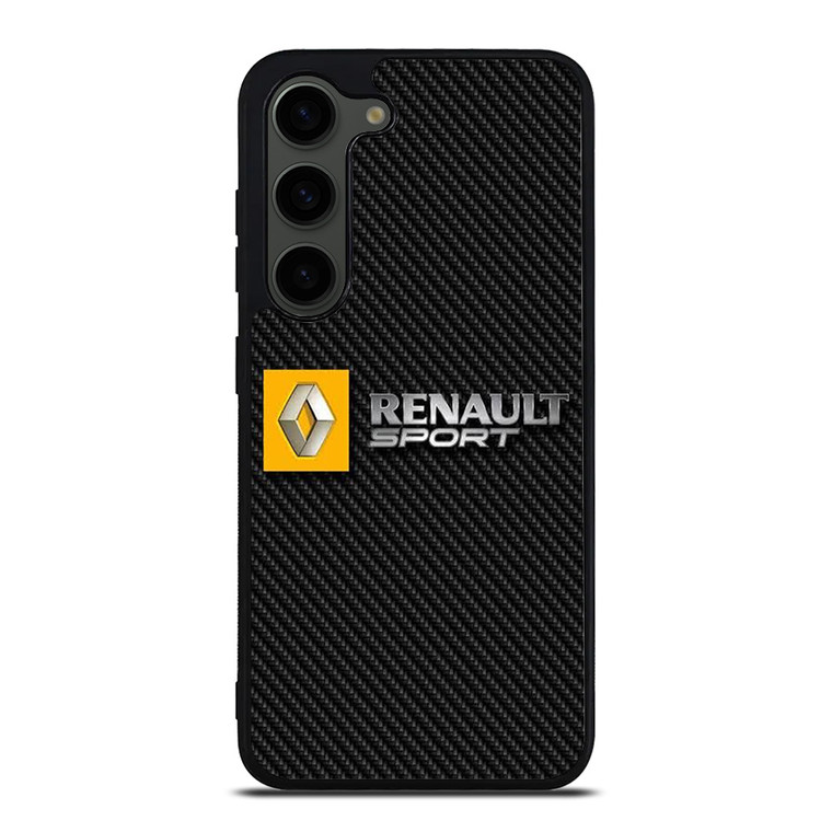 RENAULT SPORT CARBON EMBLEM Samsung Galaxy S23 Plus Case Cover RENAULT SPORT CARBON EMBLEM Samsung Galaxy S23 Plus Case Cover