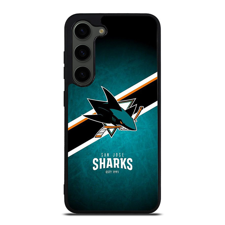 SAN JOSE SHARKS HOCKEY NHL Samsung Galaxy S23 Plus Case Cover SAN JOSE SHARKS HOCKEY NHL Samsung Galaxy S23 Plus Case Cover
