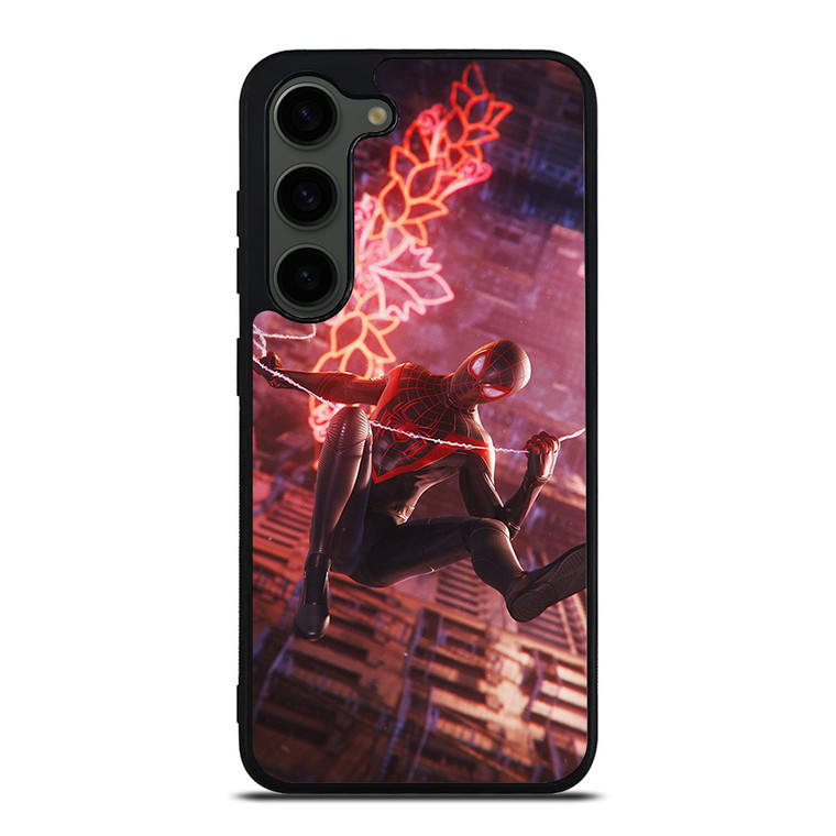 SPIDERMAN MILES MORALES GAMES Samsung Galaxy S23 Plus Case Cover SPIDERMAN MILES MORALES GAMES Samsung Galaxy S23 Plus Case Cover