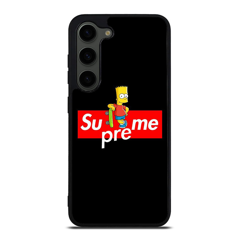 SUPREME BART SIMPSONS SKATER Samsung Galaxy S23 Plus Case Cover