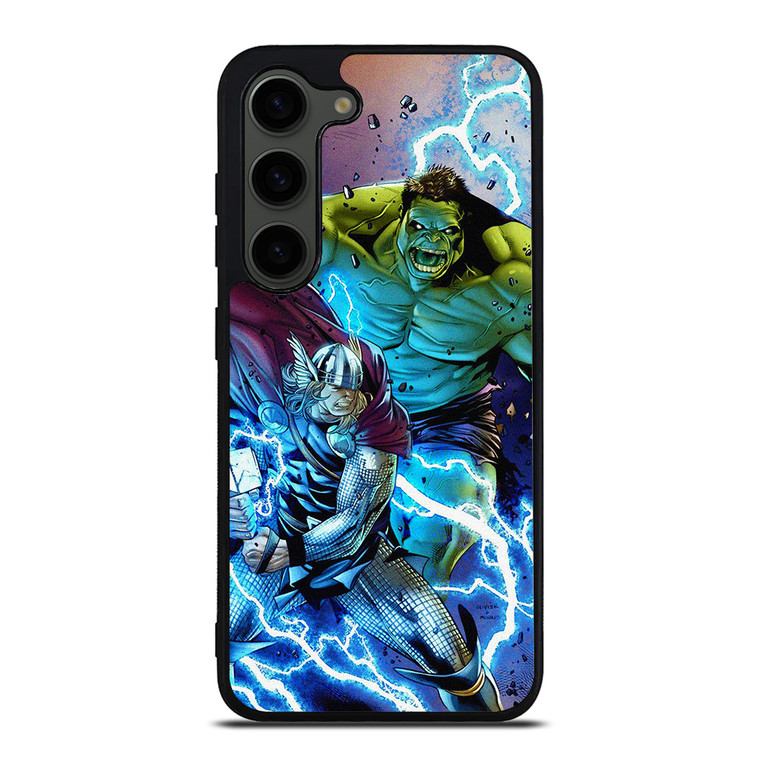 THOR VS HULK MARVEL CARTOON Samsung Galaxy S23 Plus Case Cover