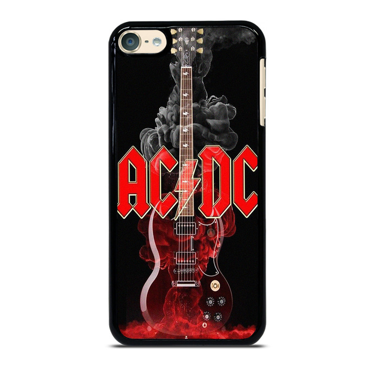 ACDC ROCK BAND GUITAR iPod 6 Case Cover