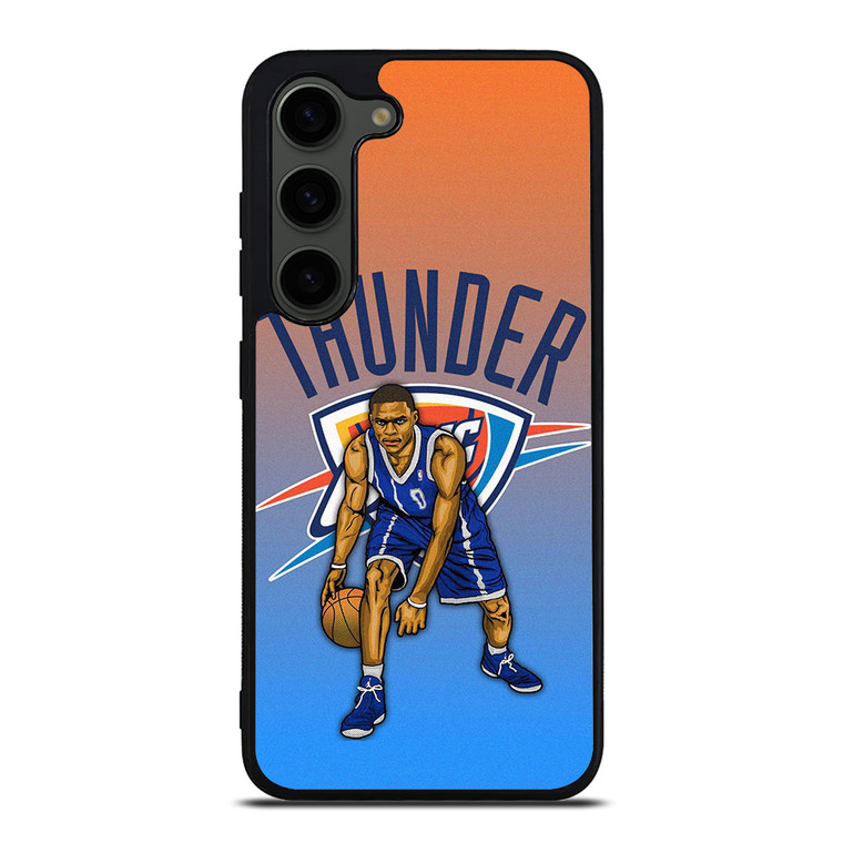 RUSSELL WESTBROOK OKC OKLAHOMA CITY THUNDER 2  Samsung Galaxy S23 Plus Case Cover