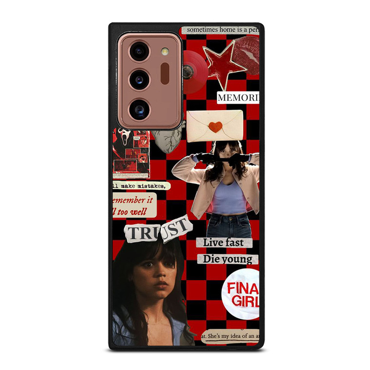 JENNA ORTEGA TARA CARPENTER SCREAM VI COLLAGE Samsung Galaxy Note 20 Ultra Case Cover