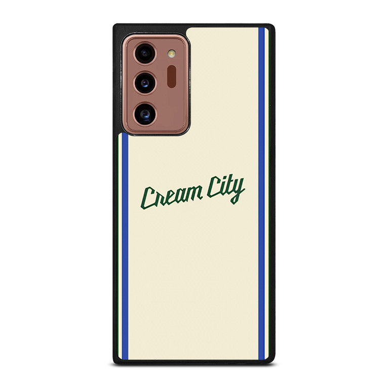 MILAUKEE BUCKS CREAM CITY BASKETBALL KIT Samsung Galaxy Note 20 Ultra Case Cover