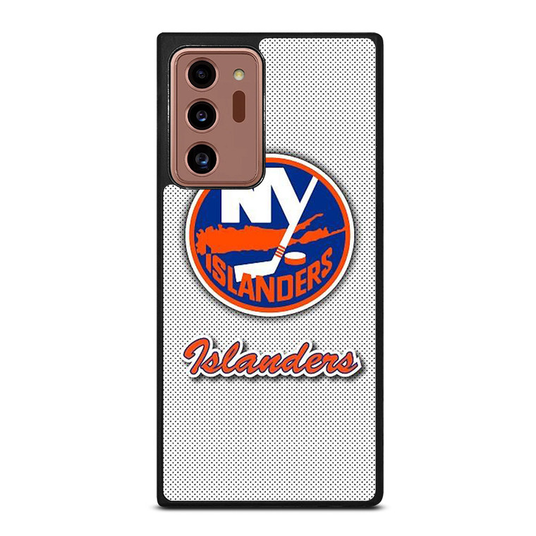 NEW YORK ISLANDERS BADGE CARBON Samsung Galaxy Note 20 Ultra Case Cover