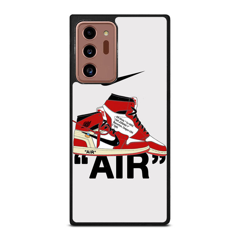 NIKE AIR JORDAN HIGH OFF WHITE Samsung Galaxy Note 20 Ultra Case Cover