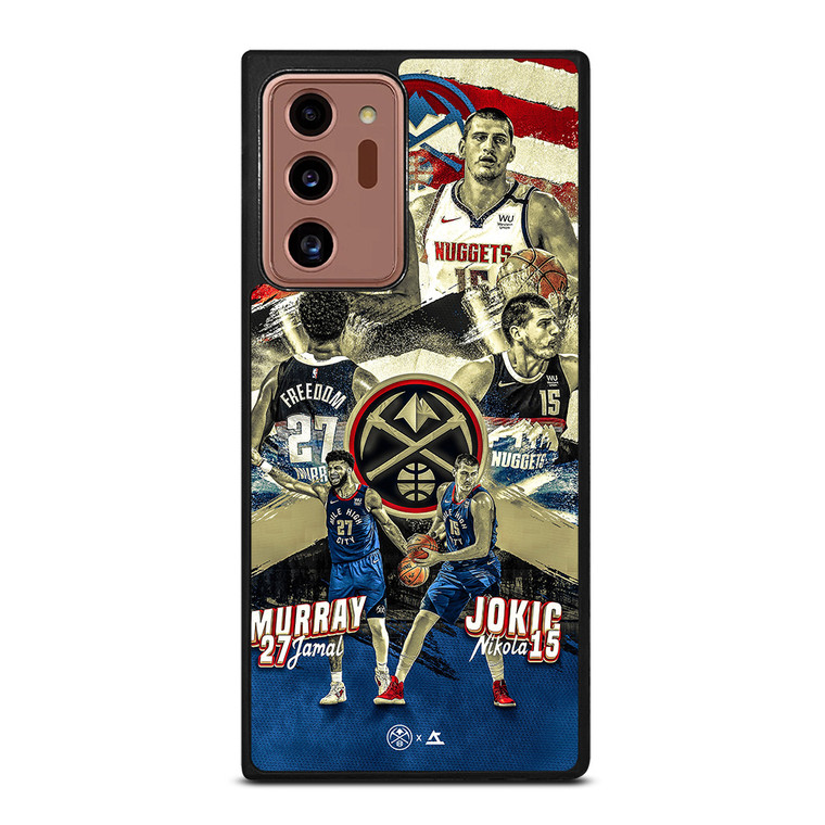 NIKOLA JOKIC X JAMAL MURRAY DENVER NUGGETS Samsung Galaxy Note 20 Ultra Case Cover