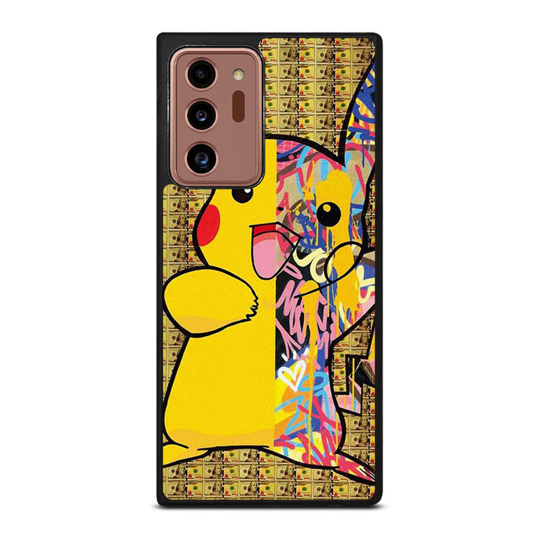PIKACHU POKEMON ABSTRACT ART Samsung Galaxy Note 20 Ultra Case Cover
