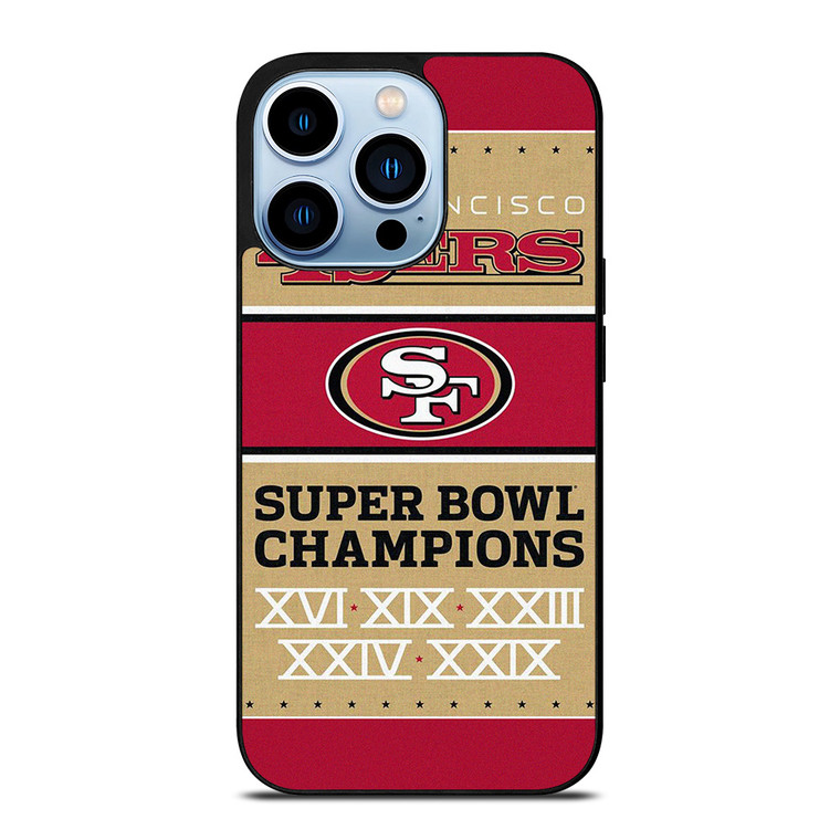 SAN FRANCISCO 49ERS SUPER BOWL CHAMPIONS iPhone 13 Pro Max Case Cover