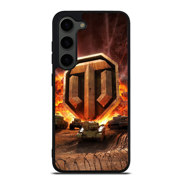 WORLD OF TANKS BATTLEFIELD GAMES  Samsung Galaxy S23 Plus Case Cover