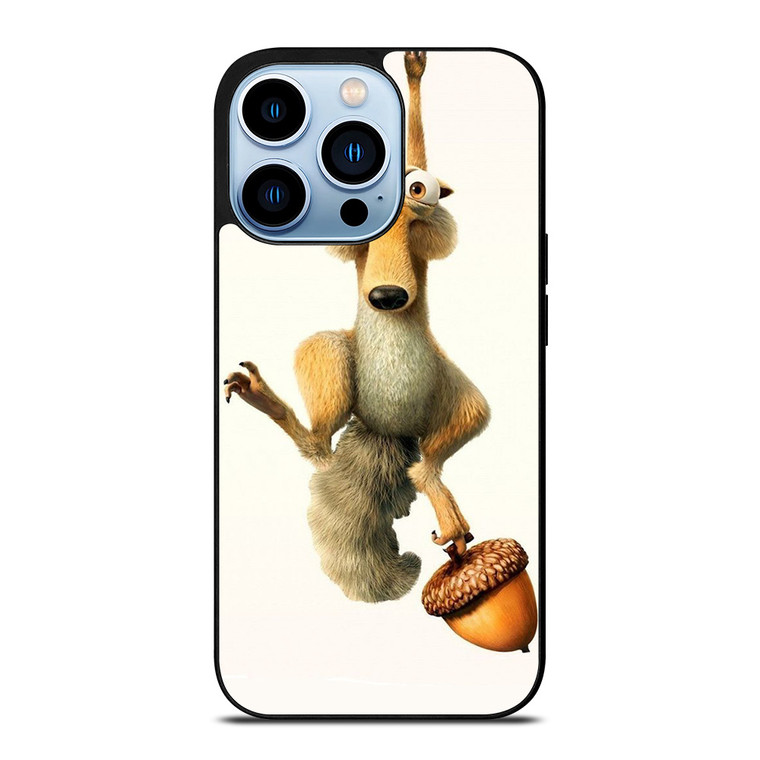 SCRAT ICE AGE CARTOON HANGING iPhone 13 Pro Max Case Cover