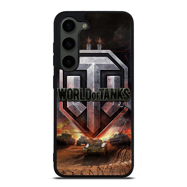WORLD OF TANKS SHIELD LOGO  Samsung Galaxy S23 Plus Case Cover