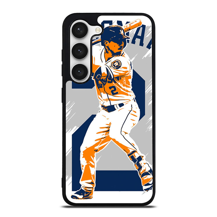 ALEX BREGMAN HOUSTON ASTROS BASEBALL  Samsung Galaxy S23 Case Cover