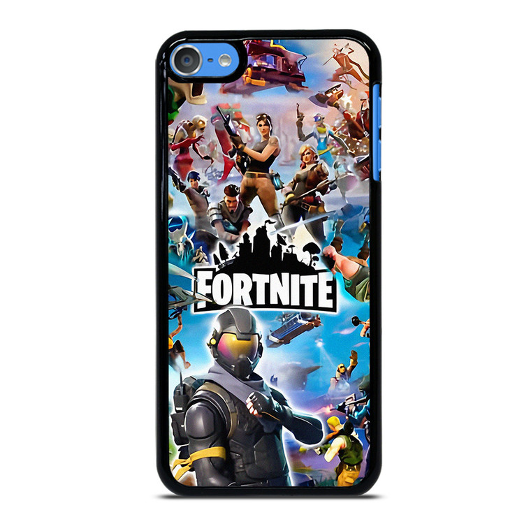 FORTNITE CHARACTERS LOGO iPod 7 Case Cover