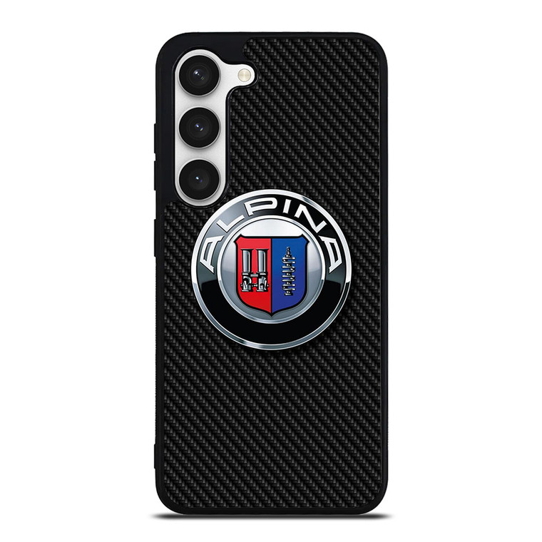 ALPINA AUTOMOBILE CARBON EMBLEM  Samsung Galaxy S23 Case Cover