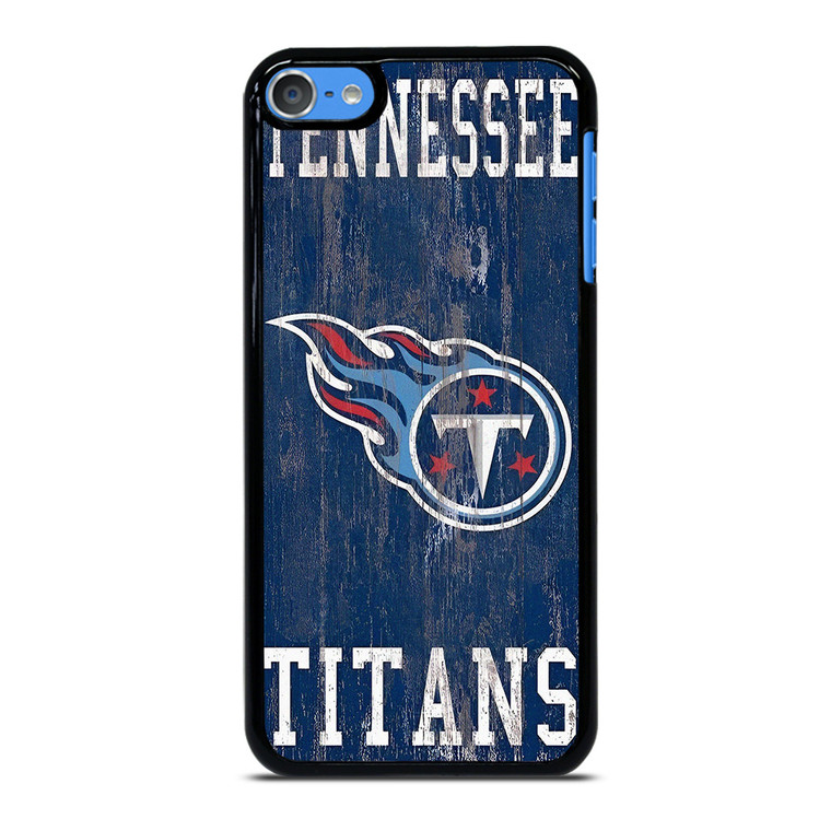 TENNESSEE TITANS WOODEN LOGO iPod 7 Case Cover
