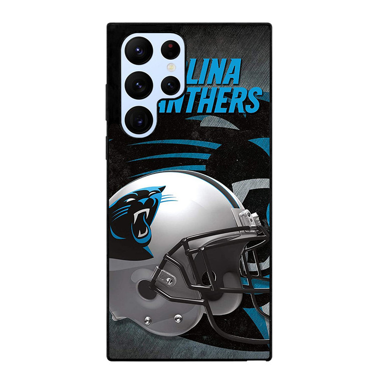 CAROLINA PANTHERS NFL HELMET Samsung Galaxy S22 Ultra Case Cover