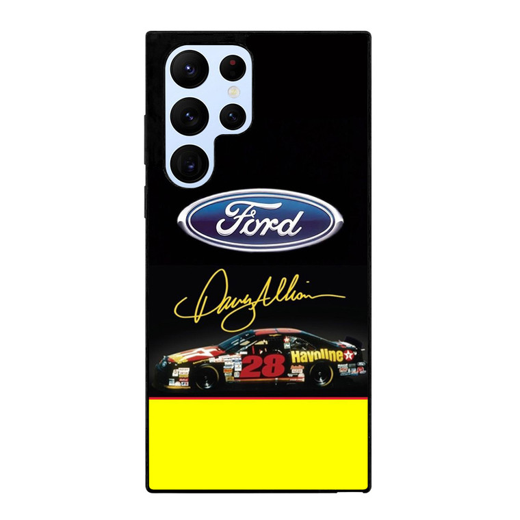 DAVEY ALLISON FORD TEXACO HAVOLINE RACING Samsung Galaxy S22 Ultra Case Cover