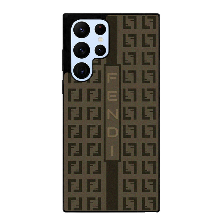 FENDI ROMA STRIPE LOGO Samsung Galaxy S22 Ultra Case Cover FENDI ROMA STRIPE LOGO Samsung Galaxy S22 Ultra Case Cover