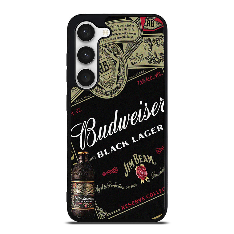 BUDWEISER BEER BLACK LABEL  Samsung Galaxy S23 Case Cover