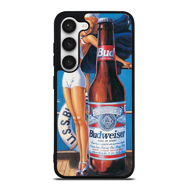 BUDWEISER BEER SEXY LADY  Samsung Galaxy S23 Case Cover