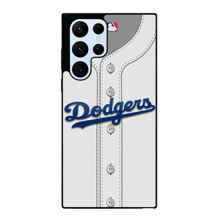 LOS ANGELES DODGERS BASEBALL KIT WHITE Samsung Galaxy S22 Ultra Case Cover