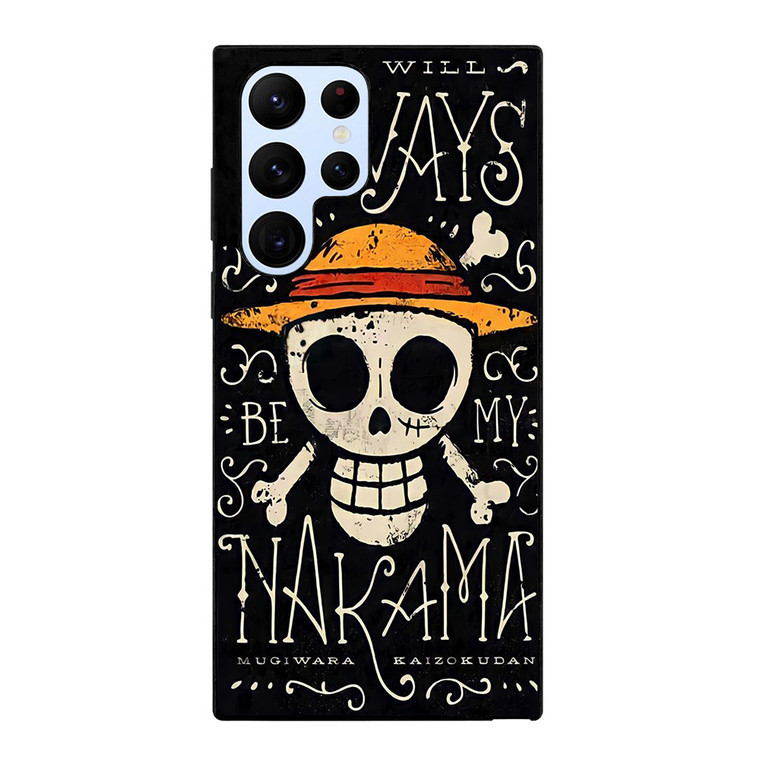 NAKAMA ONE PIECE ANIME Samsung Galaxy S22 Ultra Case Cover NAKAMA ONE PIECE ANIME Samsung Galaxy S22 Ultra Case Cover