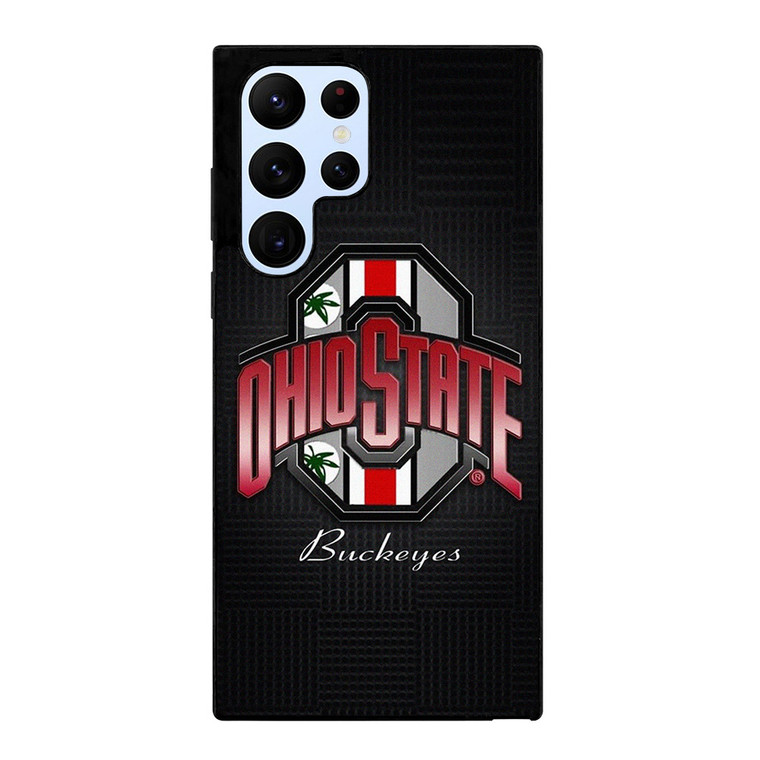 OHIO STATE BUCKEYES WEED METAL SYMBOL Samsung Galaxy S22 Ultra Case Cover