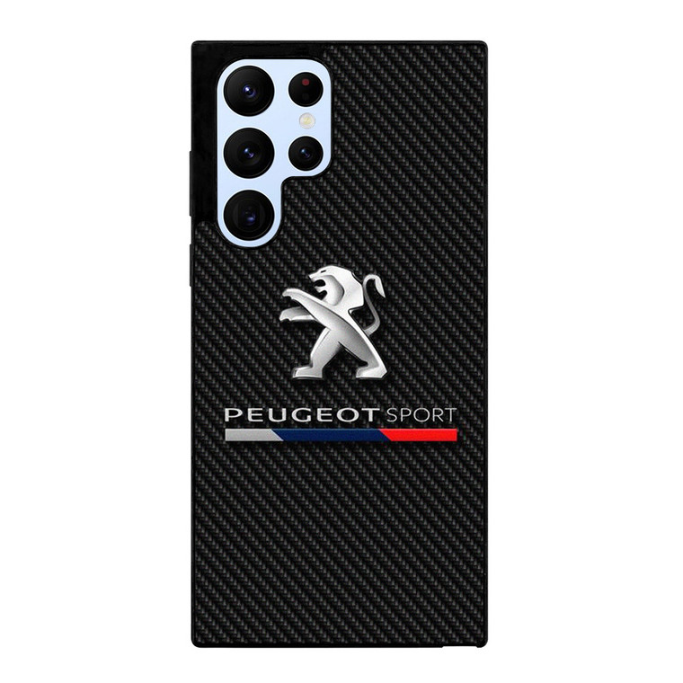 PEUGEOT SPORT CARBON Samsung Galaxy S22 Ultra Case Cover