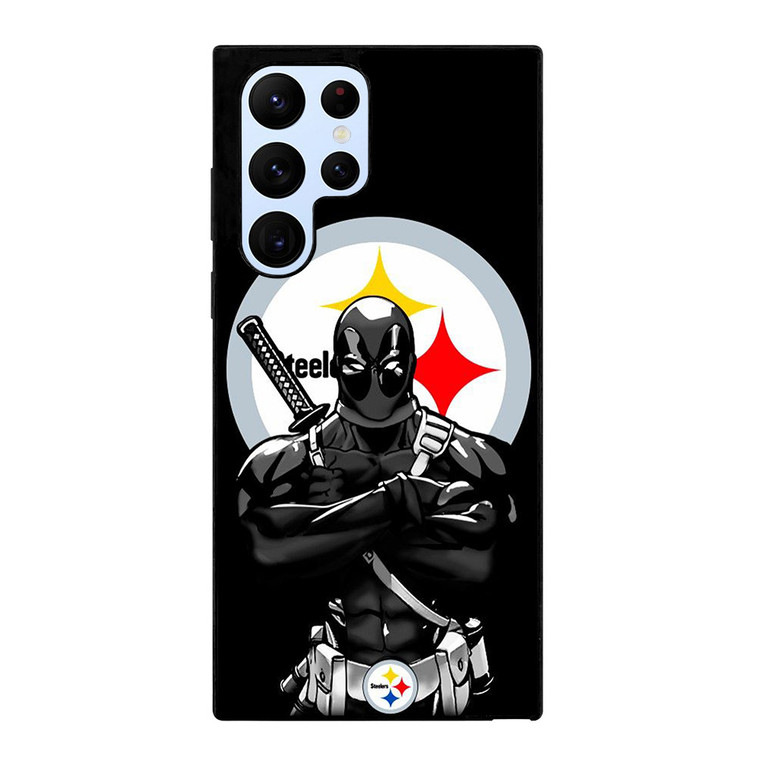 PITTSBURGH STEELERS FOOTBALL DEADPOOL Samsung Galaxy S22 Ultra Case Cover