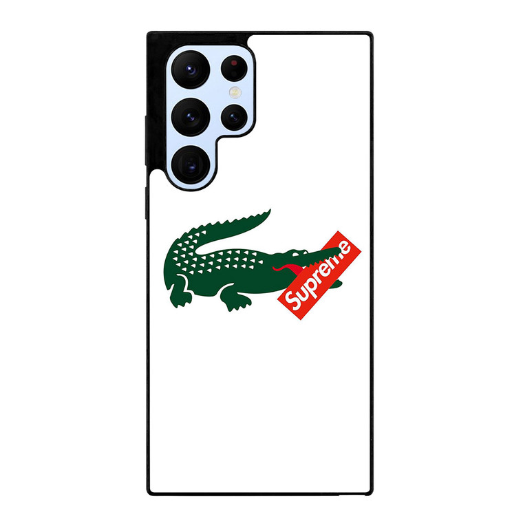 SUPREME LACOSTE COLLAB Samsung Galaxy S22 Ultra Case Cover
