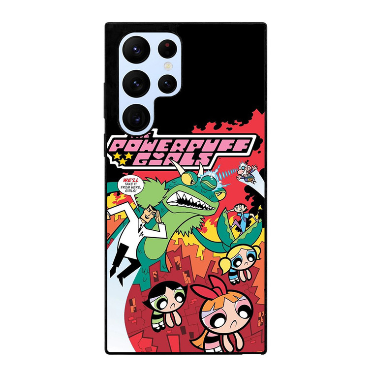 THE POWERPUFF GIRLS COMIC Samsung Galaxy S22 Ultra Case Cover