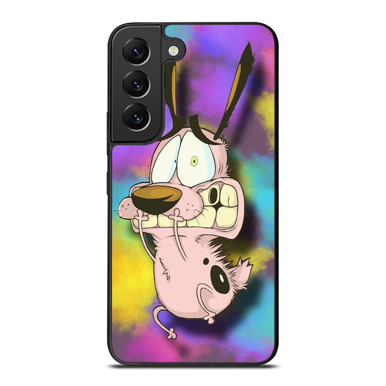 COURAGE THE COWARDLY DOG FUNNY Samsung Galaxy S22 Plus Case Cover