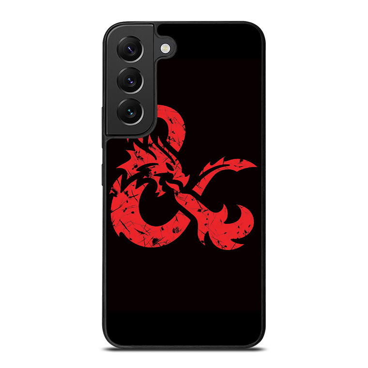 DUNGEONS AND DRAGONS LOGO BLACK Samsung Galaxy S22 Plus Case Cover