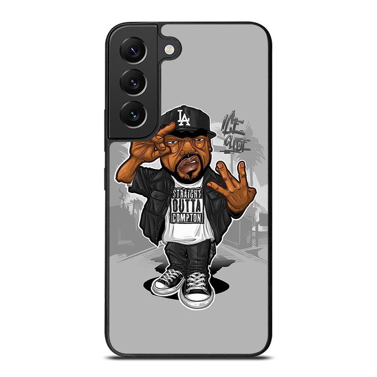 ICE CUBE CARTOON RAPPER Samsung Galaxy S22 Plus Case Cover