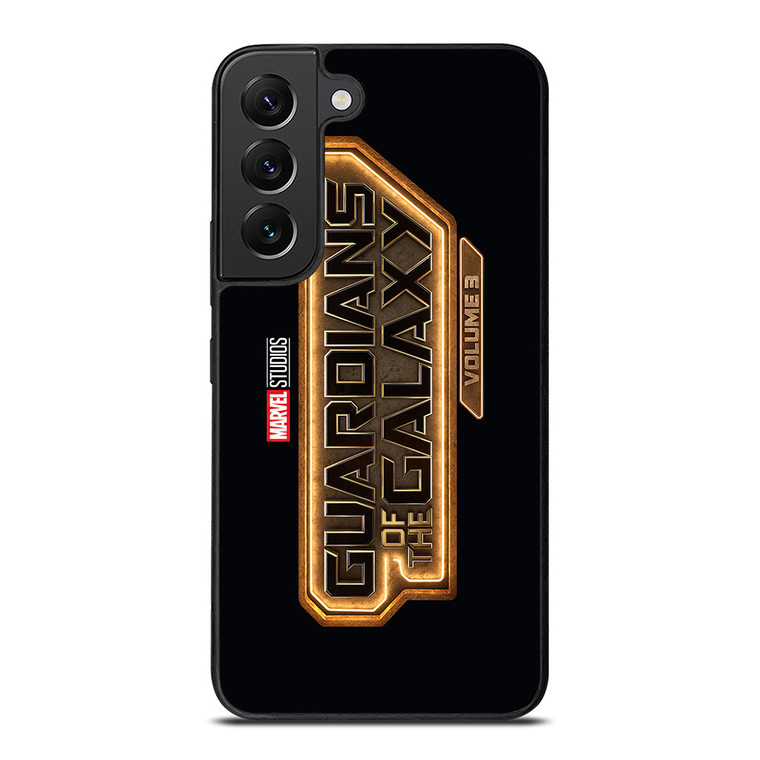 MARVEL GUARDIANS OF THE GALAXY VOLUME 3 LOGO Samsung Galaxy S22 Plus Case Cover