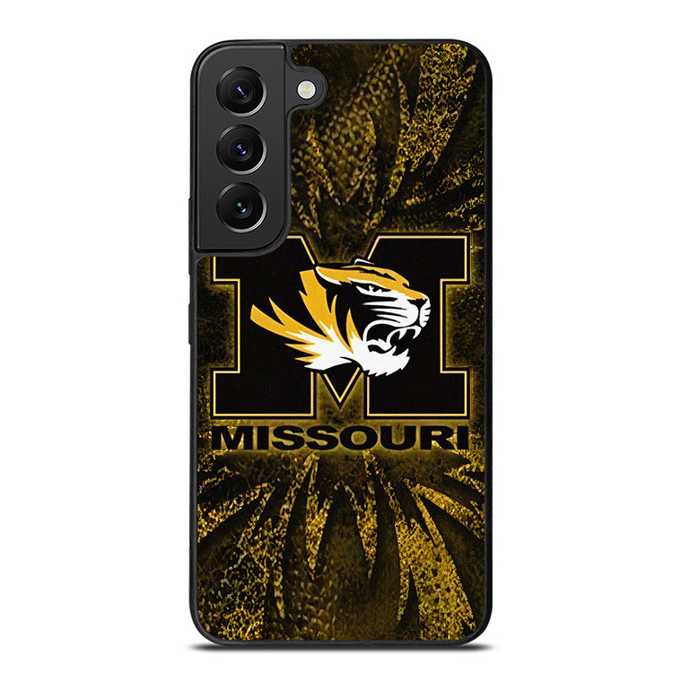 MISSOURI TIGERS FOOTBALL FOOTBALL SYMBOL Samsung Galaxy S22 Plus Case Cover