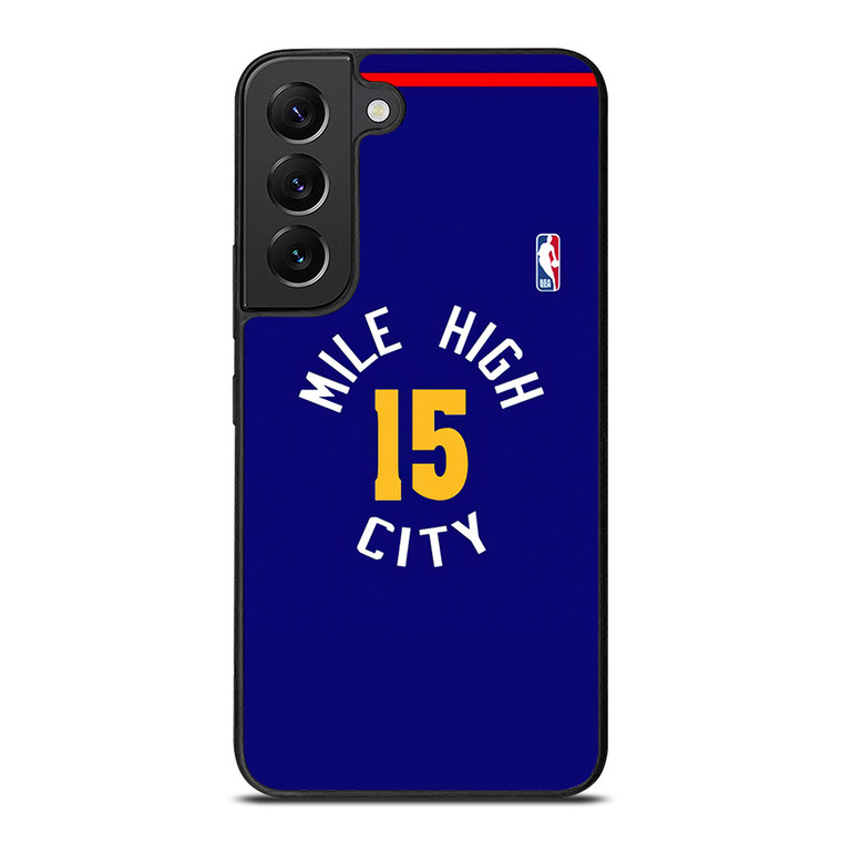 NIKOLA JOKIC MILE HIGH CITY BASKETBALL Samsung Galaxy S22 Plus Case Cover