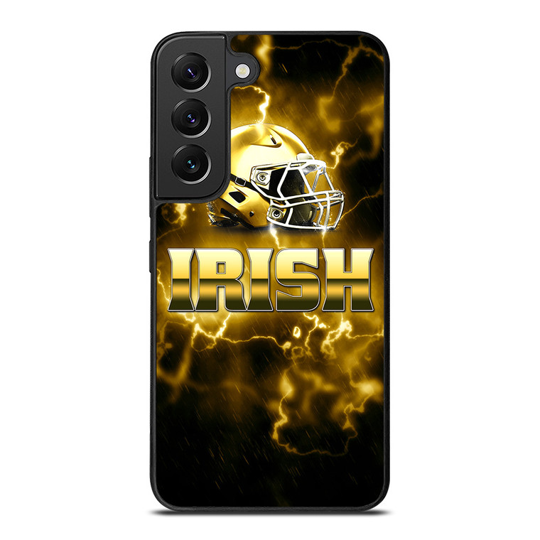 NOTRE DAME IRISH HELMET GOLD Samsung Galaxy S22 Plus Case Cover